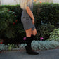 Solid Black Cotton - Medical Compression Socks
