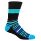 Diabetic Socks - Blue Stripes