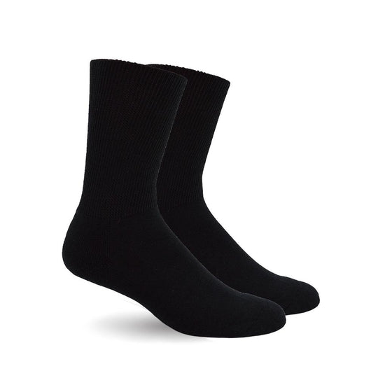 Diabetic Socks - Solid Black