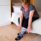 Diabetic Socks - Black Stars