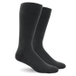 Solid Grey Cotton Compression Socks