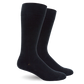 Solid Black Cotton - Medical Compression Socks